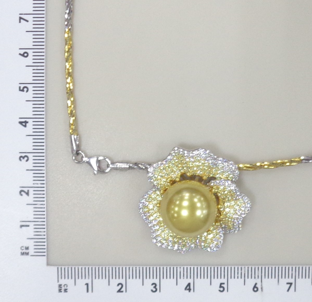 10729-000035 Колье (Ag 925)